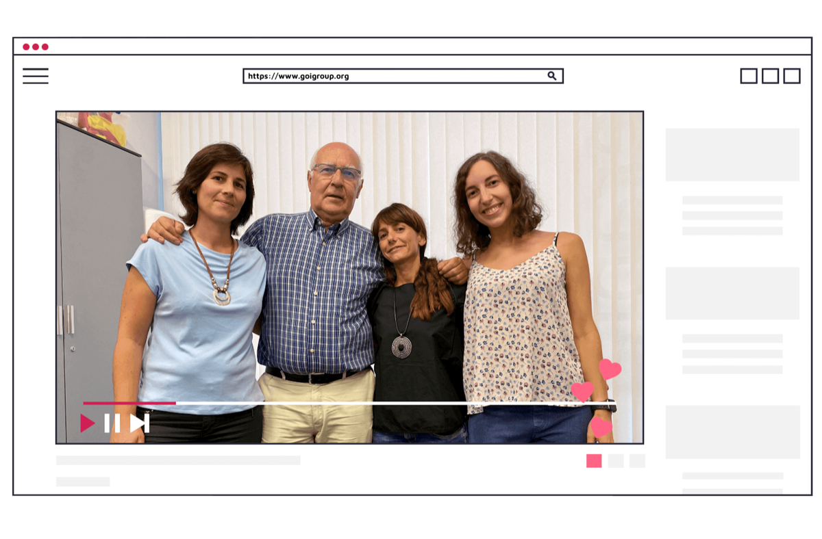 Vista general de los cursos online de GoiGroup sobre neurociencia del dolor: Know Pain, Know Pain Pro, masterclasses