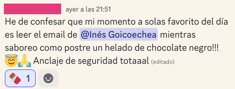 Email de miembro de la comunidad GoiGroup sobre mejoría de síntomas tras entender la biología del dolor